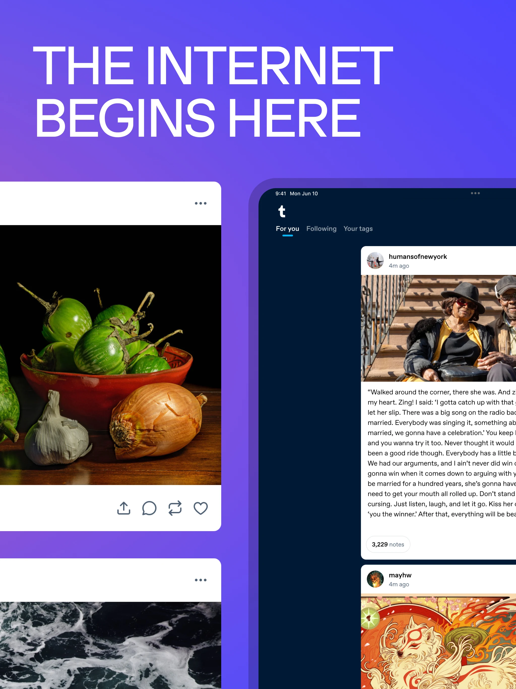 Tumblr: Social Media & Art screenshot